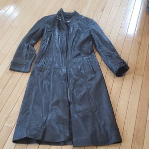 Matrix style leather jacket